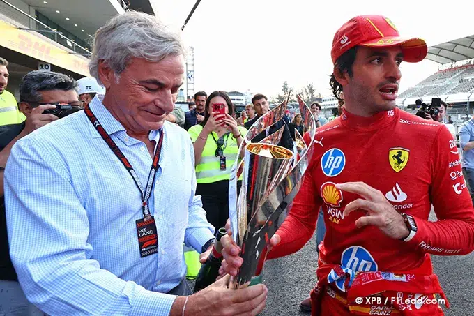 Ferrari's Sainz Seizes Victory, Bids Farewell in Style