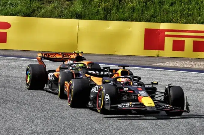 Friendship Tested Norris Bests Verstappen in Austria