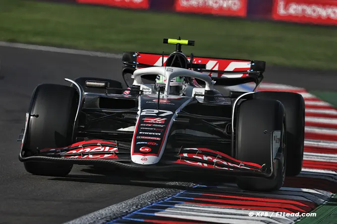 Haas F1 Shows Strong Pace on Day One at Mexican GP