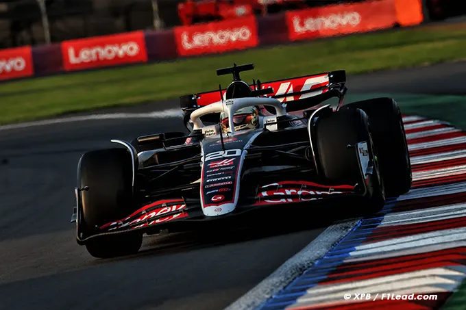 Haas F1 Shows Strong Pace on Day One at Mexican GP