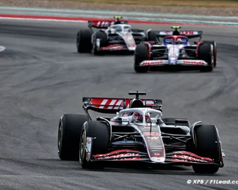 Haas F1 climbs to sixth after strong Sprint from Magnussen