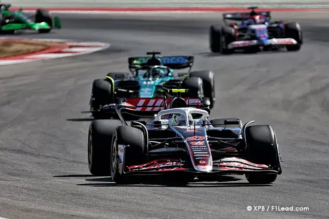 Haas Leapfrogs Rivals as Hulkenberg Delivers in Austin