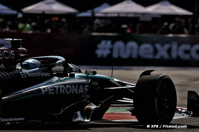 Mercedes Optimises Mexico GP Hamilton P4, Russell P5