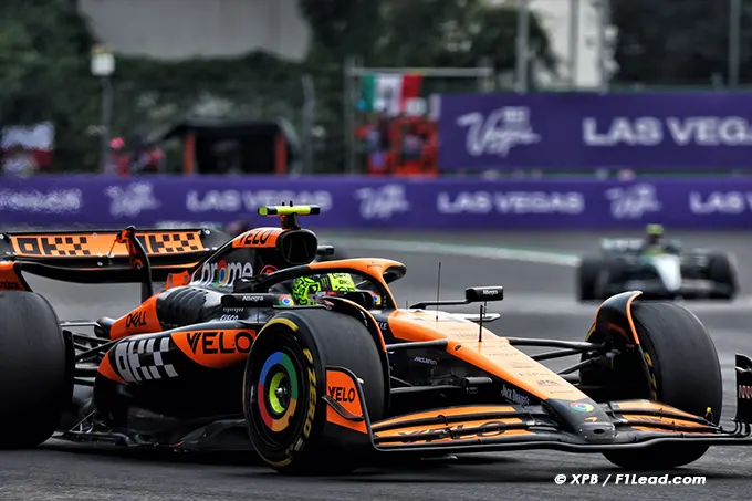 Norris Grabs Second Amidst Controversy at Mexican Grand Prix