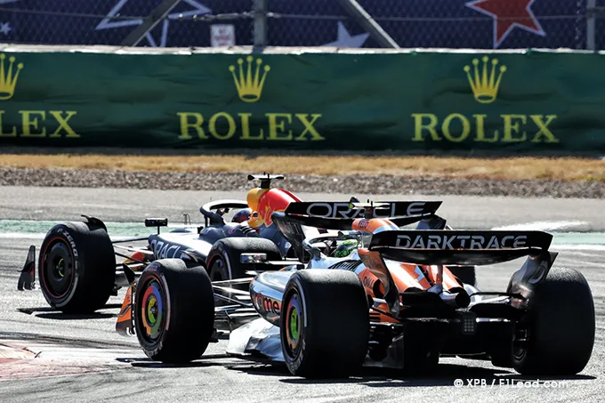 Norris Penalized as Verstappen Secures Tough Podium Finish