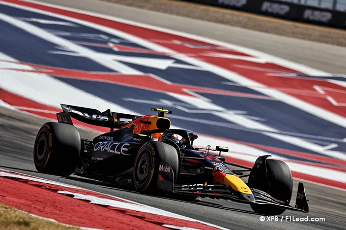 Pérez Struggles as Early Traffic Costs Time in Austin