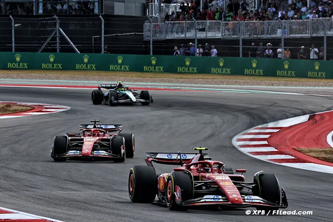 Sainz and Leclerc Shine as Ferrari Impresses in Sprint