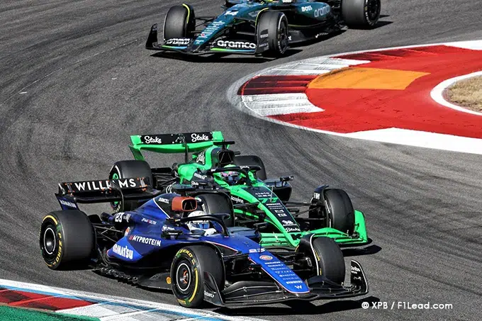 Stake F1's Struggles Pace Deteriorates in Austin Showdown