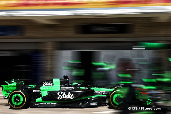 Stake F1's Struggles Pace Deteriorates in Austin Showdown