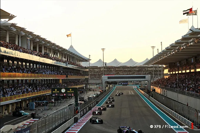 The rookie race will not take place after the Abu Dhabi GP