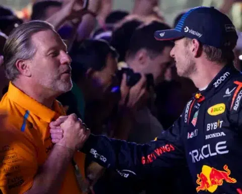 Brown Verstappen Would Win in McLaren's MCL38