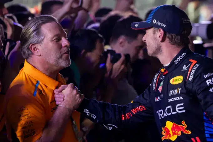 Brown Verstappen Would Win in McLaren's MCL38