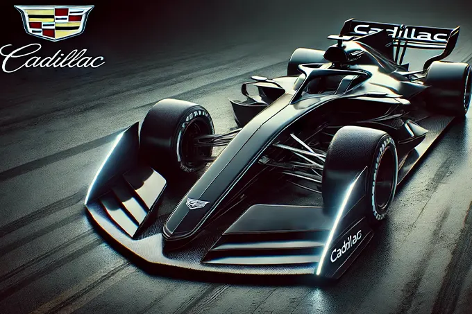 Here is a sleek and futuristic Cadillac Formula 1 car design! Let me know if you’d like further modifications or additional details.