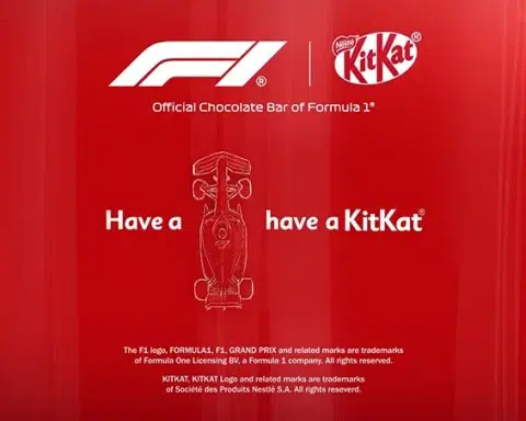 F1 Sweetens the Track with KitKat Partnership