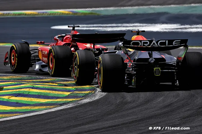 Ferrari Battles Back Amid Aggressive Brazilian Sprint Drama