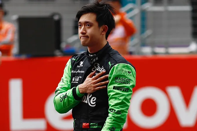 Guanyu Zhou thanks fans - eyes continued role in F1