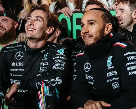 Hamilton’s Charge to P2 Brings Mercedes Double Glory