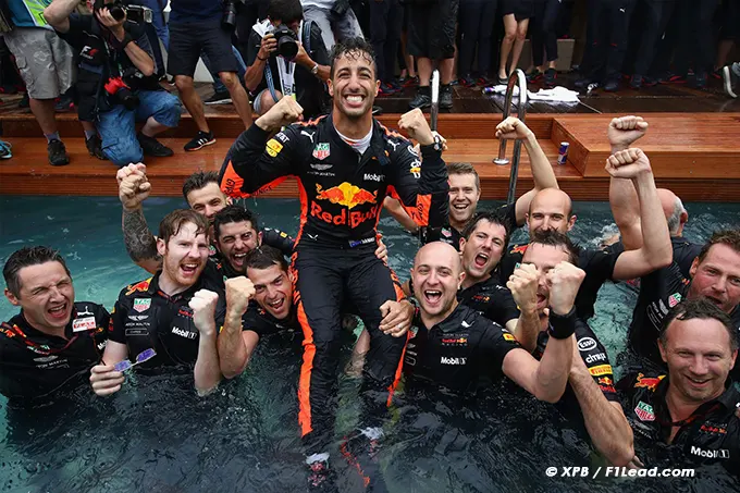 Horner Reflects on Ricciardo’s Best Wins and Overtakes