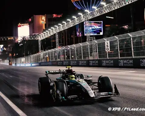 Las Vegas FP2 Hamilton Dominates Red Bull Holds Back