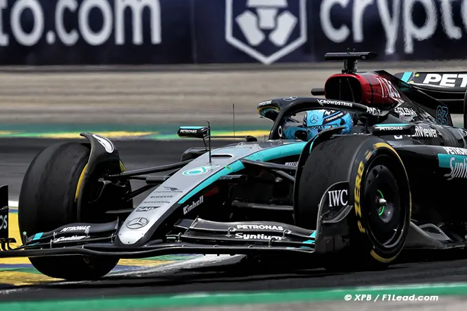 Mercedes F1 Settles in Sixth Russell’s Predicted Finish