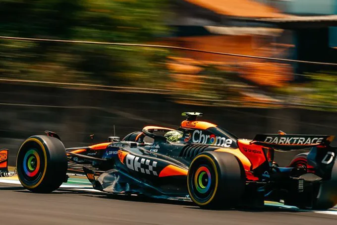 McLaren's New Rear Wing Shines in Brazil Practice Session