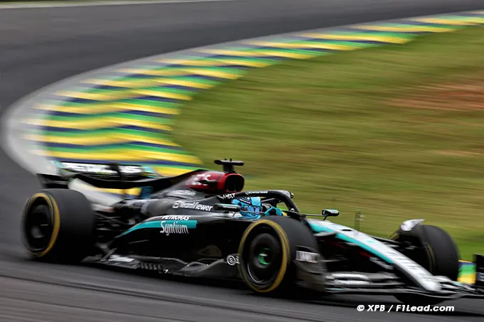 Russell Critiques Bumpy Track After Mercedes Struggle in Brazil