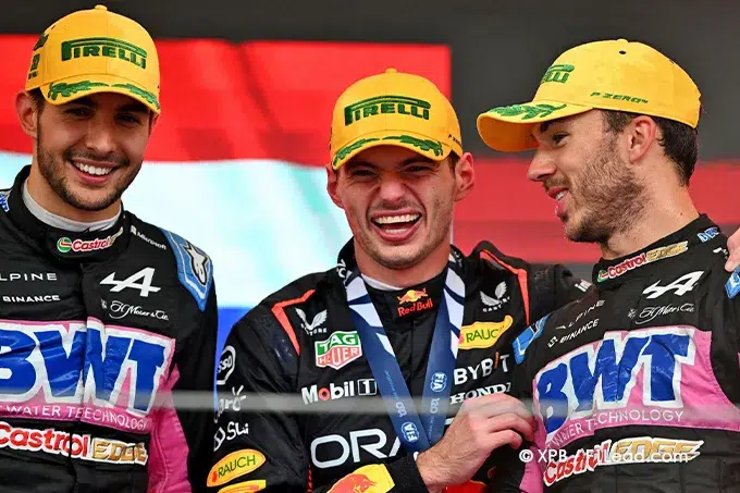 Gasly and Ocon's Iconic Sao Paulo Parade Double Podium
