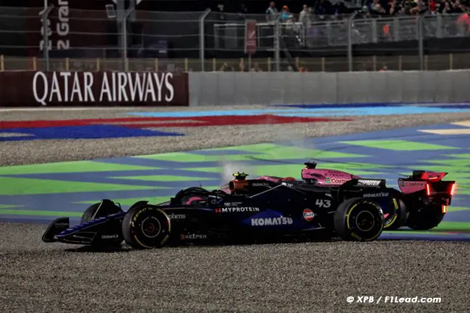 Chaos in Qatar - Williams F1 Suffers Albon - Colapinto Woes