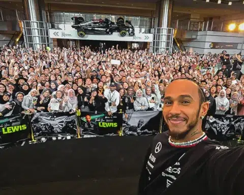 Hamilton Kicks Off Farewell Tour with Petronas F1