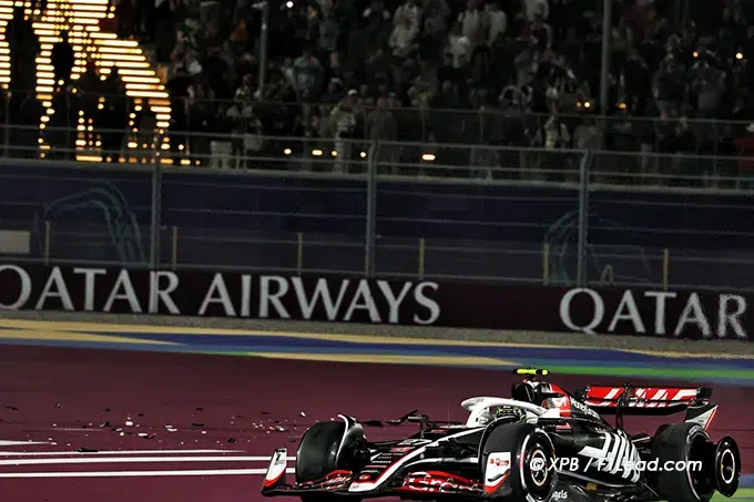 Hulkenberg Crash Adds to Haas's Qatar Woes