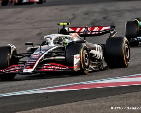 Hulkenberg Scores 4 Magnussen Secures Fastest Lap for Haas