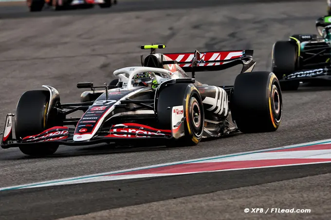 Hulkenberg Scores 4 Magnussen Secures Fastest Lap for Haas