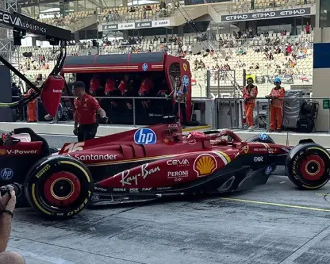 Leclerc Leads in Abu Dhabi FP1 Faces Grid Penalty