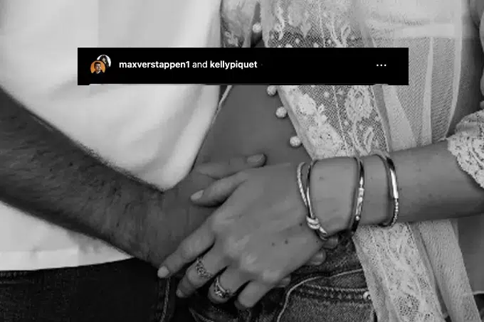 Verstappen and Piquet Announce First Child on the Way