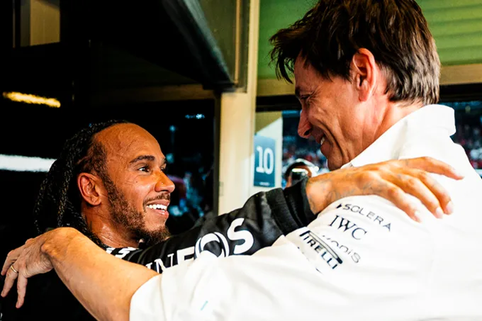 Wolff Delighted as Hamilton Gains 12 Places in Finale