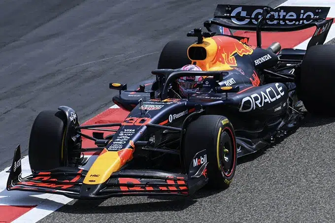 Red Bull RB21 Hits Sakhir