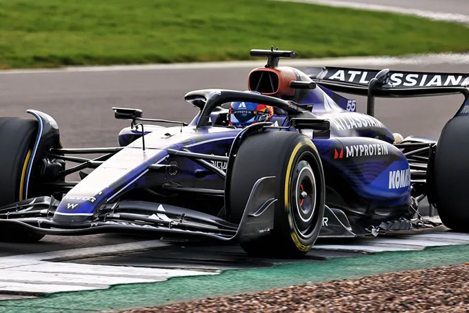 FW47 Hits Full Throttle in Silverstone Debut