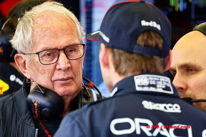 Helmut Marko concedes McLaren holds the advantage after testing, stating that Norris will be ahead while Verstappen faces a tough pursuit.