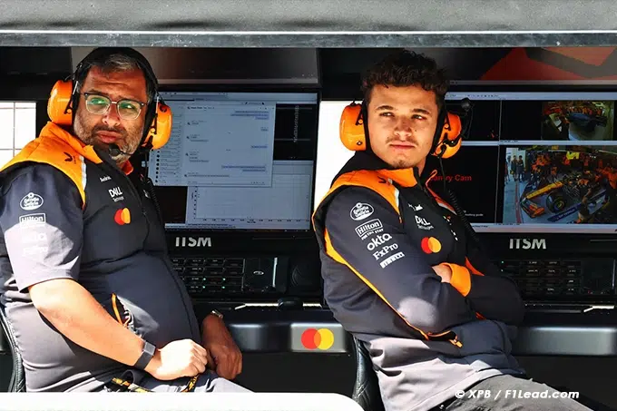 Norris Eyes Ferrari Future Yet Commits to McLaren Battle