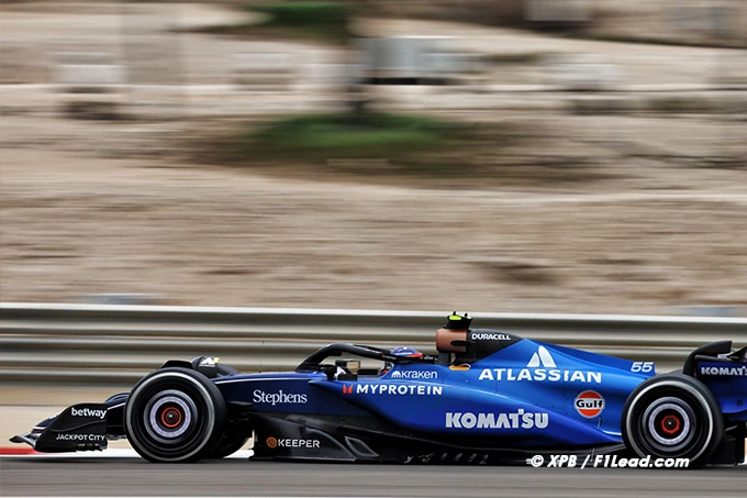 Williams Stuns! Sainz Leads Bahrain Test