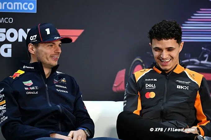 F1 Rivals Verstappen & Norris Laugh Off Clash Talk