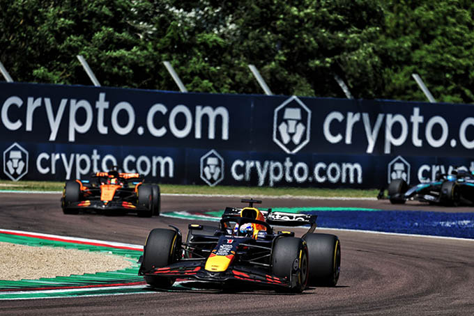Verstappen tames Imola chaos to clinch dominant win